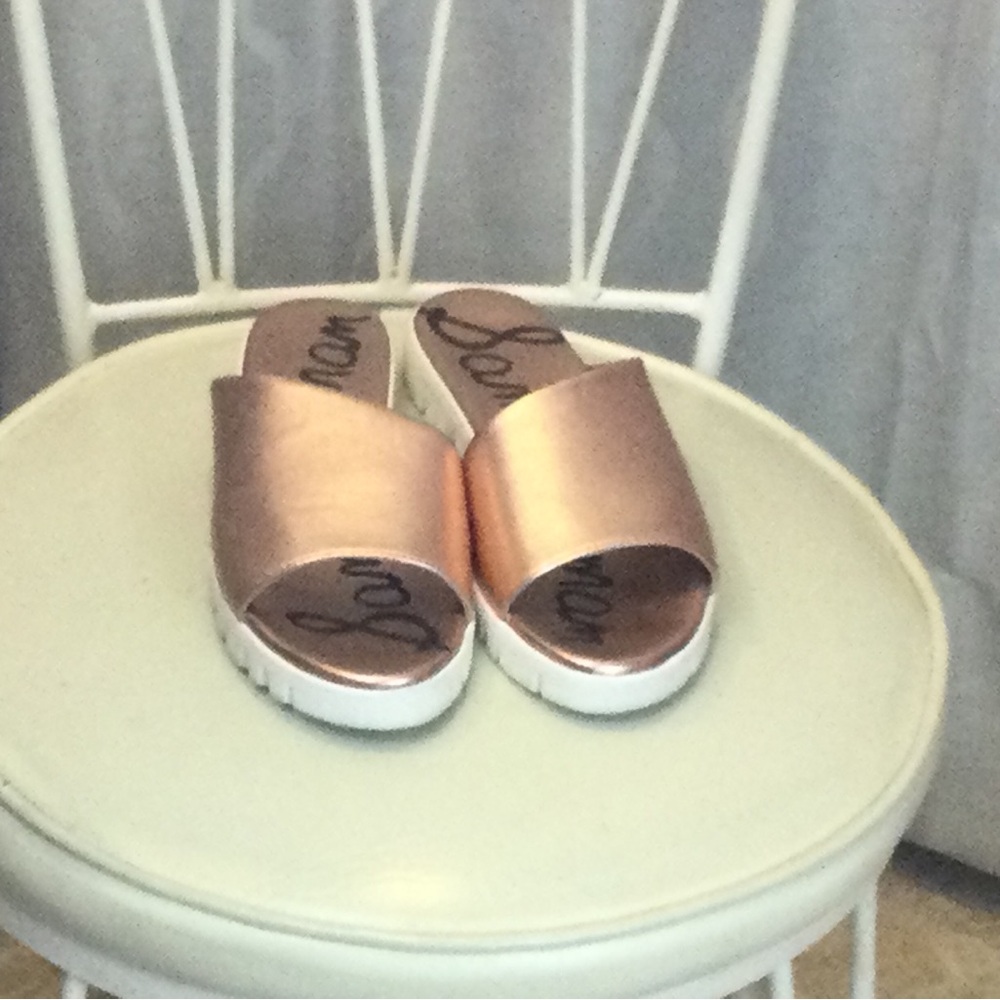 Rose Gold Slides
